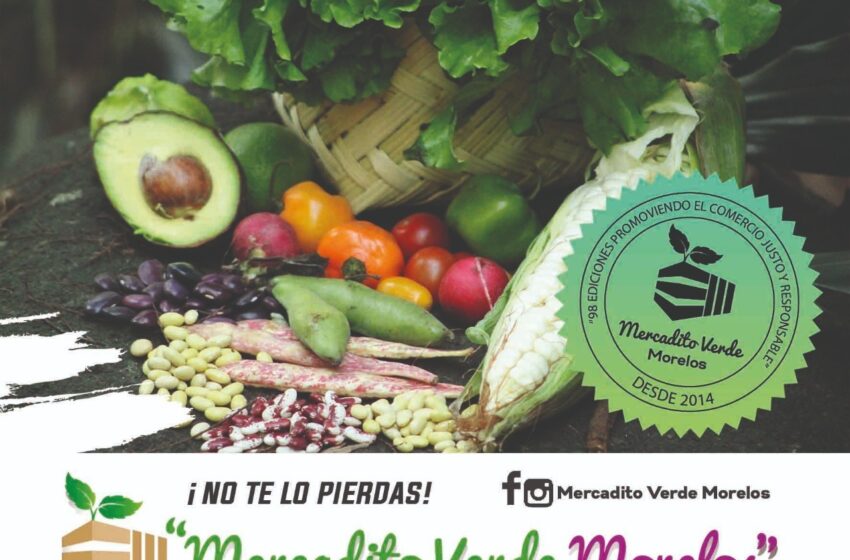  INVITAN A DISFRUTAR DEL PRIMER MERCADITO VERDE MORELOS DE 2023