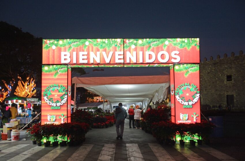  MÚSICA Y FLORES EN EL FESTIVAL DE LA NOCHEBUENA CUERNAVACA 2023